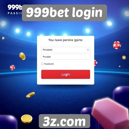 Facilidade de acesso e navegação no 999bet login